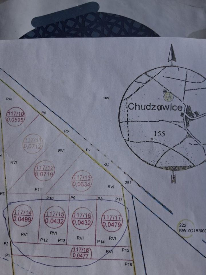 Działka budowlana Chudzowice. Zdjęcie 1