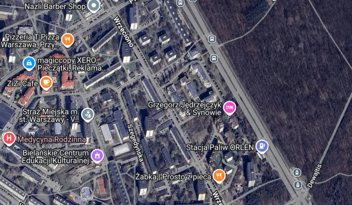 Garaż/miejsce parkingowe Warszawa Bielany, ul. Wrzeciono