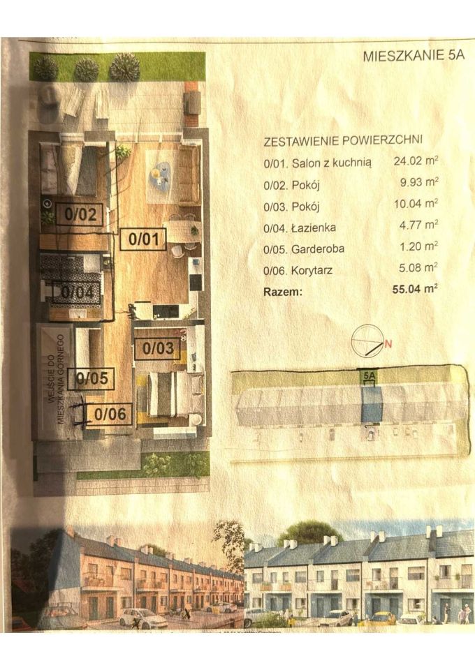 Mieszkanie 3-pokojowe Inowrocław. Zdjęcie 6