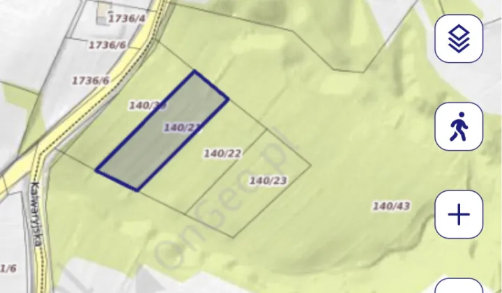 Działka budowlana Brzeźnica Gradowić, ul. Kalwaryjska