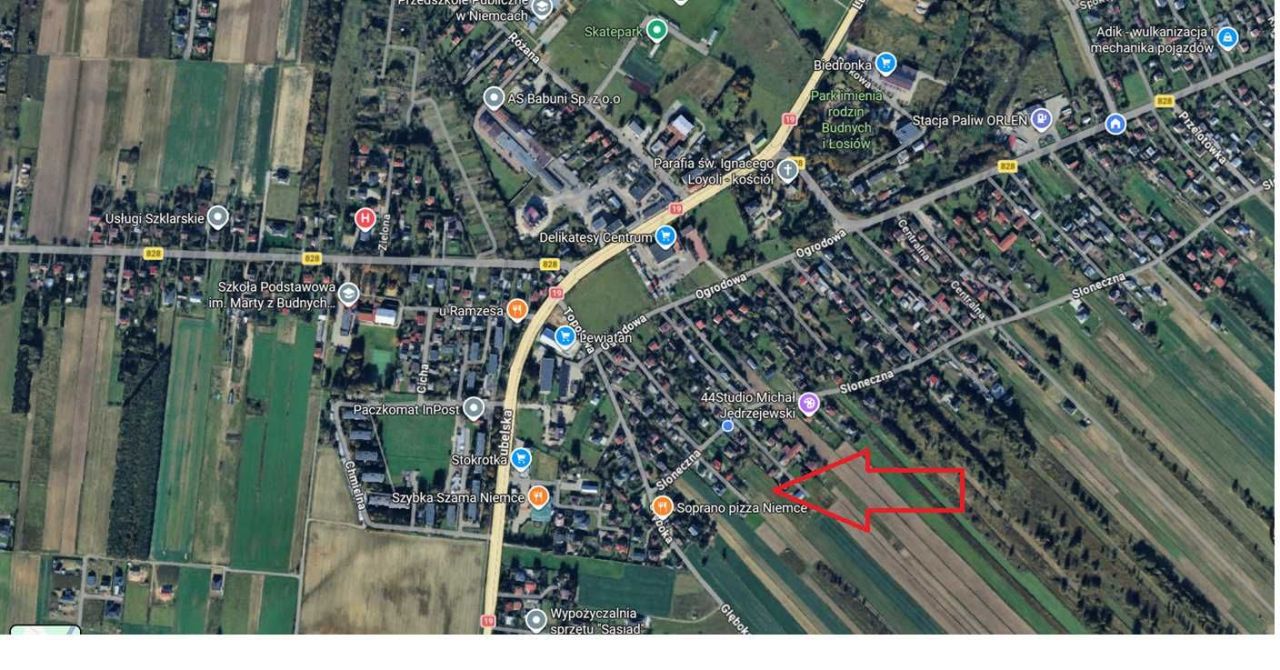 Działka budowlana Niemce, ul. Słoneczna. Zdjęcie 8
