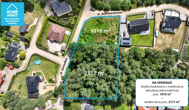 Działka budowlana Gościcino, ul. Gwiezdna