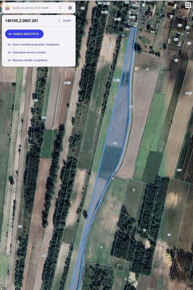 Działka rolna Dobieszyn. Zdjęcie 3