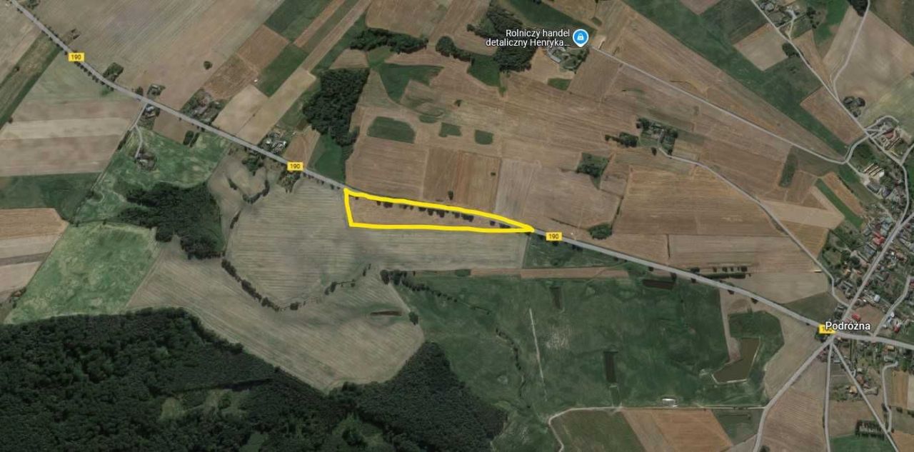 Działka rolna Podróżna. Zdjęcie 6