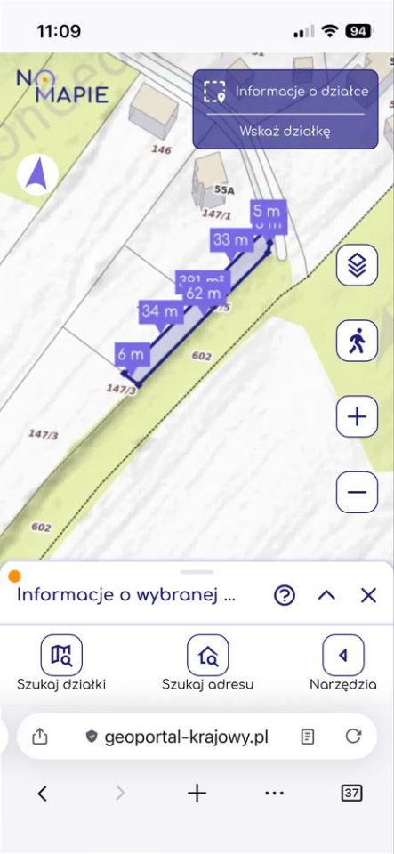 Działka budowlana Trzebusz. Zdjęcie 4