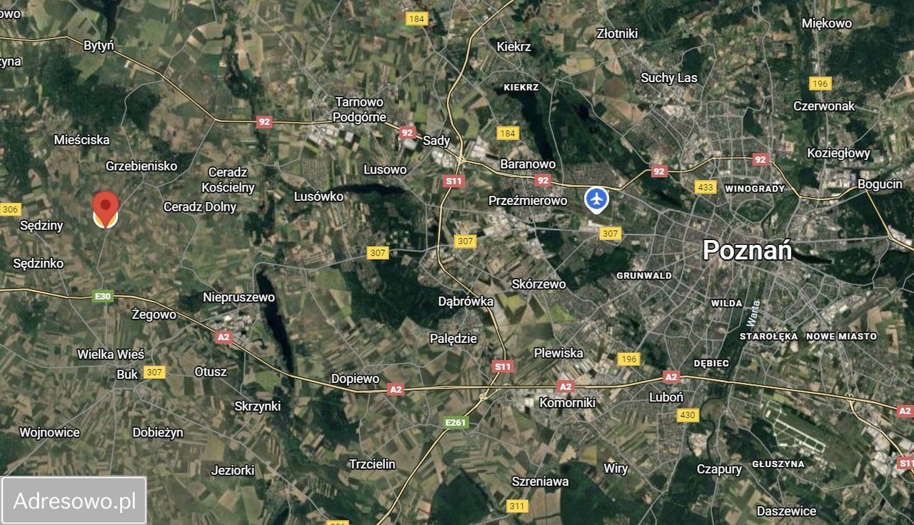 Działka budowlana Wierzeja, ul. Sędzińska. Zdjęcie 2