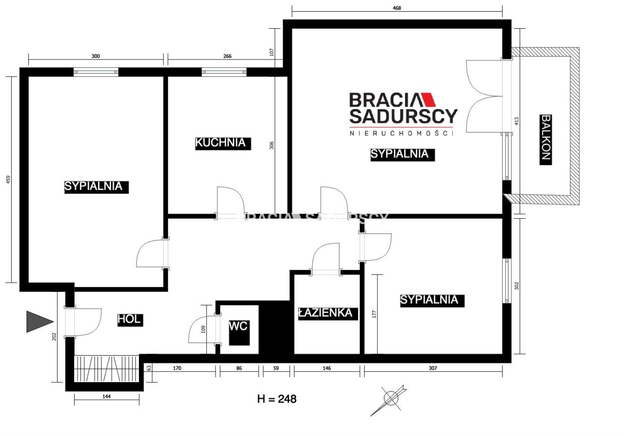 Mieszkanie 3-pokojowe Kraków Mistrzejowice, os. Piastów. Zdjęcie 28