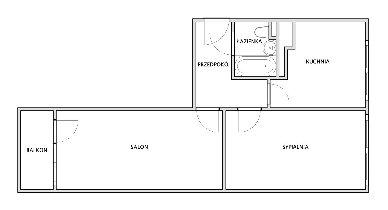 Mieszkanie 2-pokojowe Goleniów Centrum , ul. Grunwaldzka. Zdjęcie 13