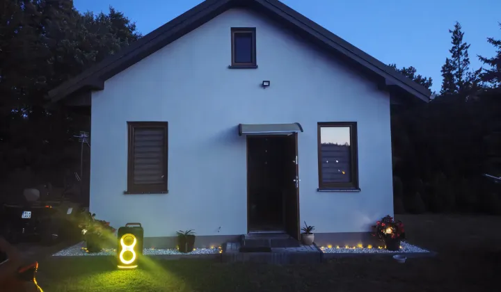 dom letniskowy, 2 pokoje Grabno, Grabno