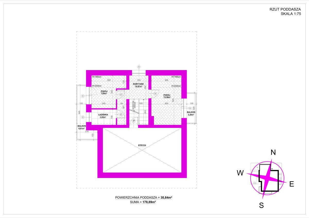 dom wolnostojący, 4 pokoje Wieliczka, ul. Różana. Zdjęcie 34