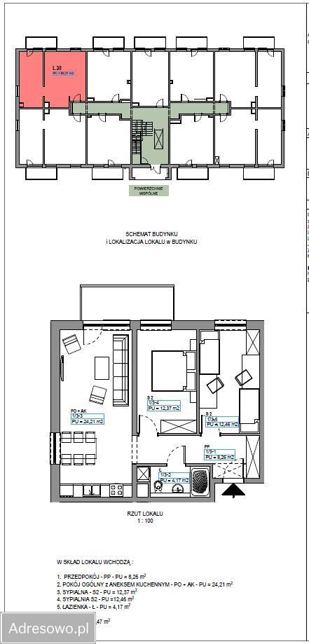 Mieszkanie 2-pokojowe Leszno Centrum, ul. gen. Ludwika Mierosławskiego. Zdjęcie 20