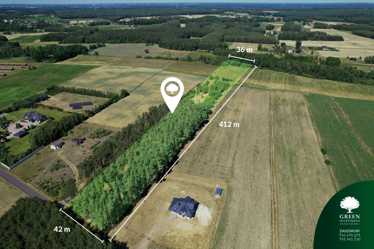 Działka rolno-budowlana Brzeszczki Duże. Zdjęcie 6