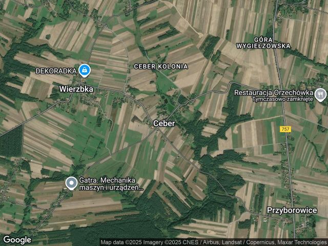 Działka rolno-budowlana Ceber. Zdjęcie 1