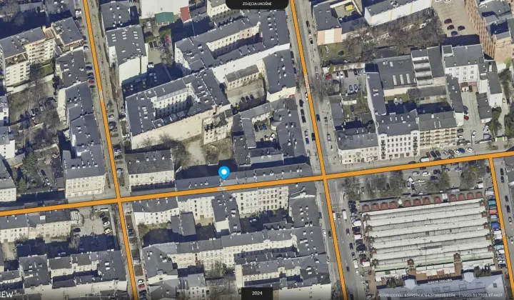 Działka inwestycyjna Łódź Polesie, ul. Zielona