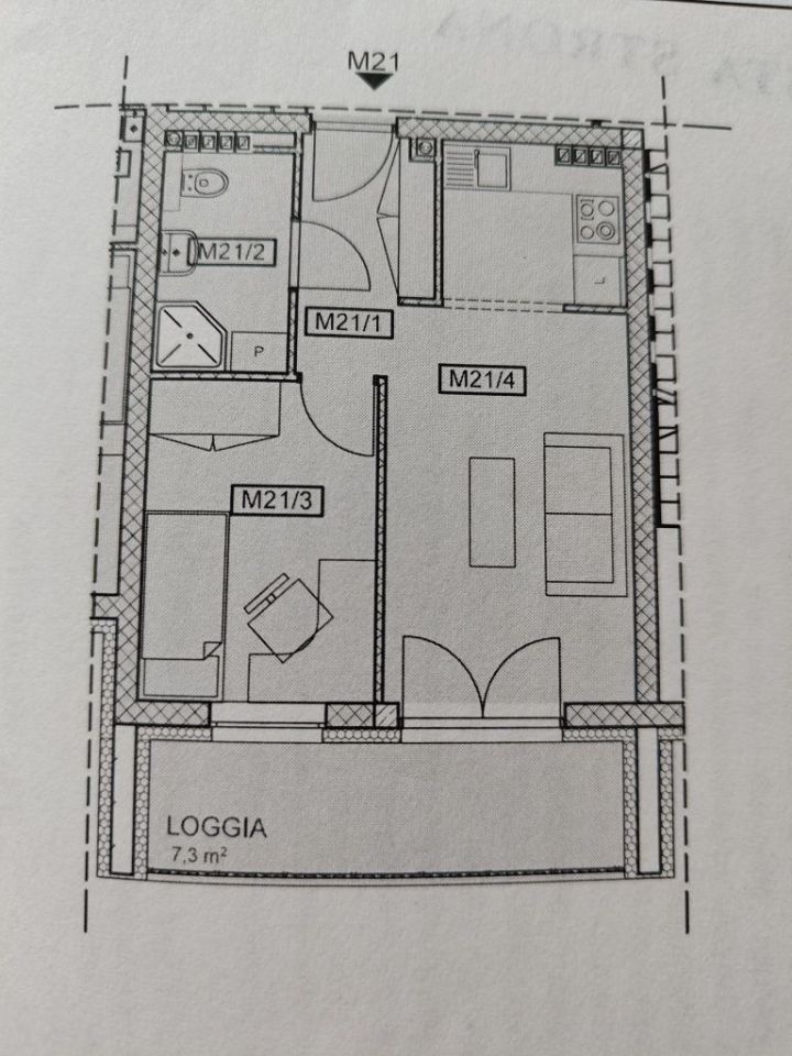 Mieszkanie 2-pokojowe Rzeszów. Zdjęcie 8