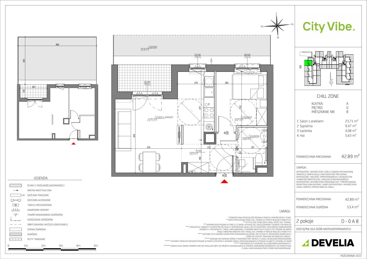 Mieszkanie 2-pokojowe Kraków Płaszów, ul. Myśliwska. Zdjęcie 25