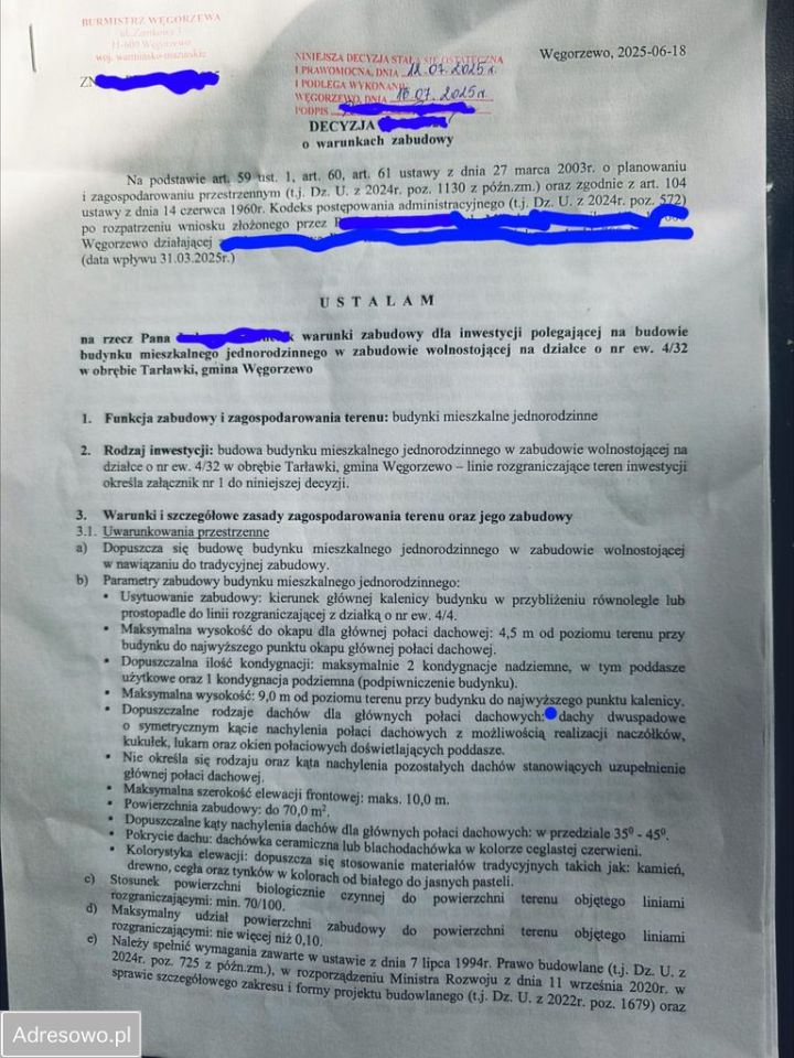 Działka budowlana Tarławki. Zdjęcie 3