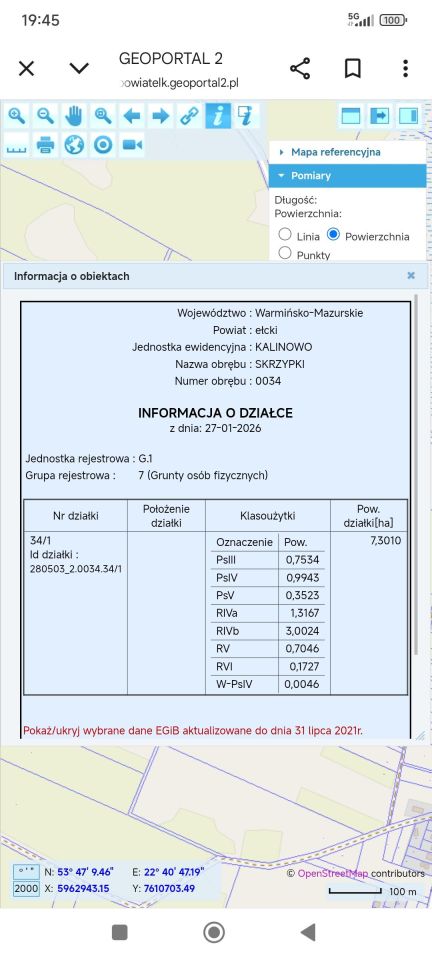 Działka rolna Skrzypki. Zdjęcie 9