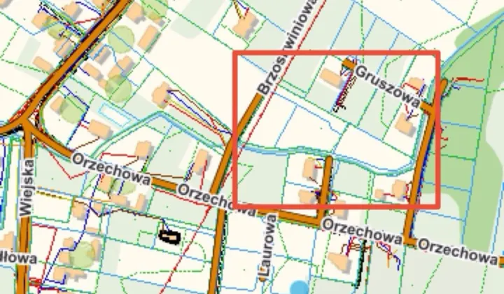 Działka budowlana Santocko, ul. Brzoskwiniowa