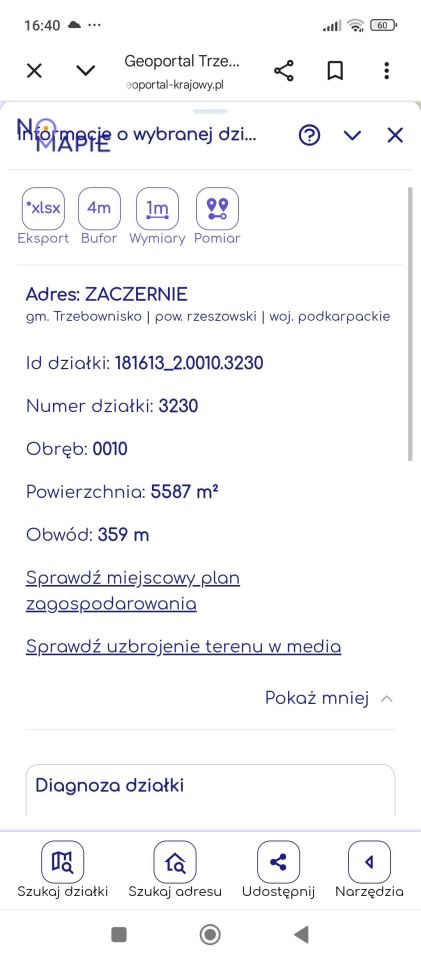 Działka rolna Zaczernie. Zdjęcie 2