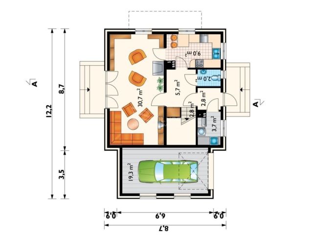 dom wolnostojący, 4 pokoje Kurki. Zdjęcie 20