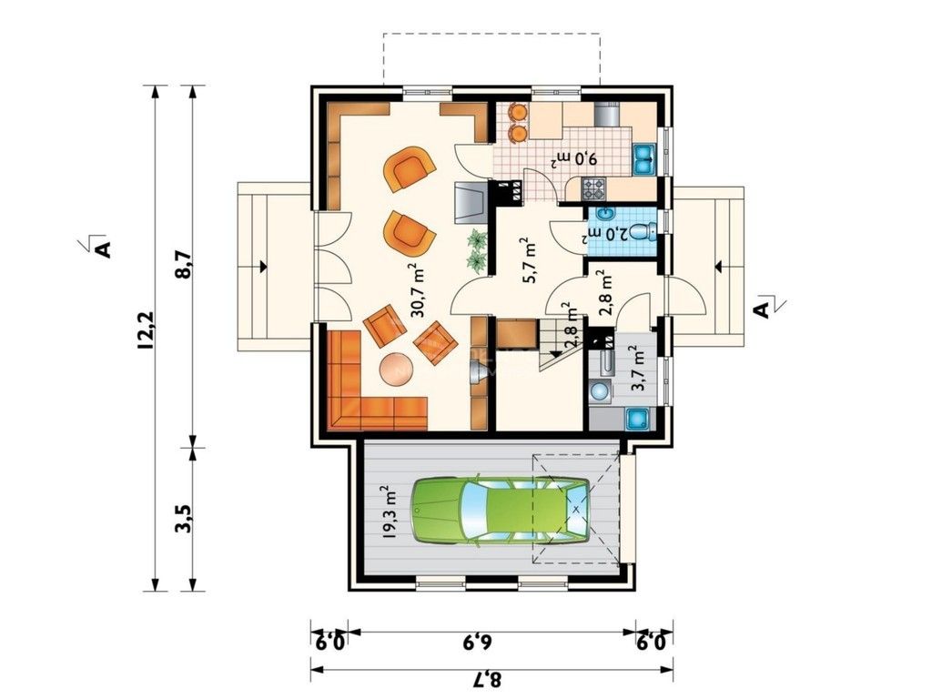 dom wolnostojący, 4 pokoje Kurki. Zdjęcie 20