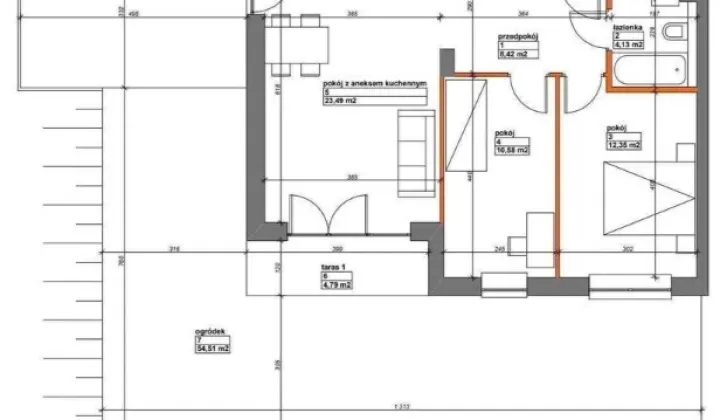 Mieszkanie 3-pokojowe Warszawa Białołęka, ul. Konik Polny
