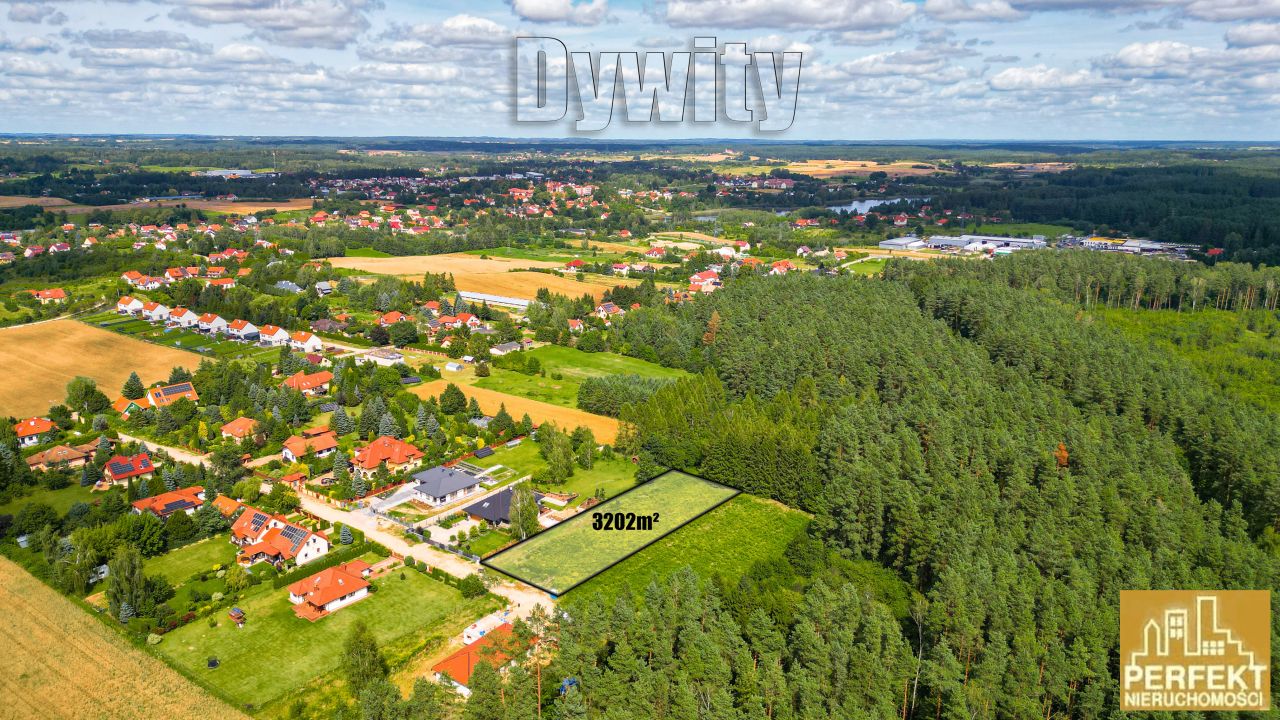 Działka rolno-budowlana Dywity, ul. Grzybowa. Zdjęcie 1