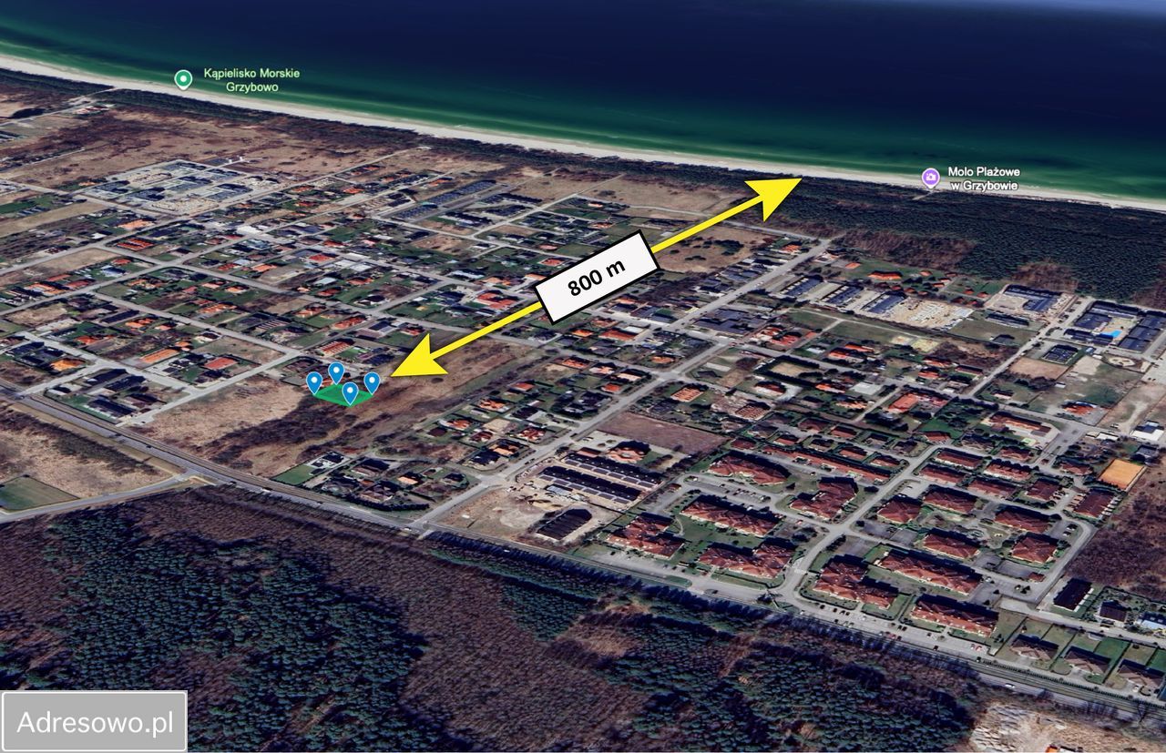 Działka budowlana Grzybowo, ul. Polna. Zdjęcie 2