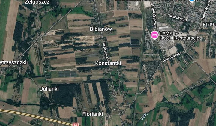 Działka budowlana Konstantki