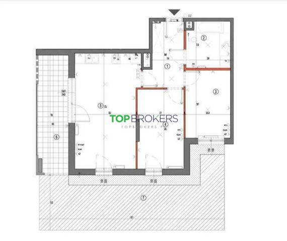 Mieszkanie 3-pokojowe Warszawa Mokotów, ul. Magazynowa. Zdjęcie 8