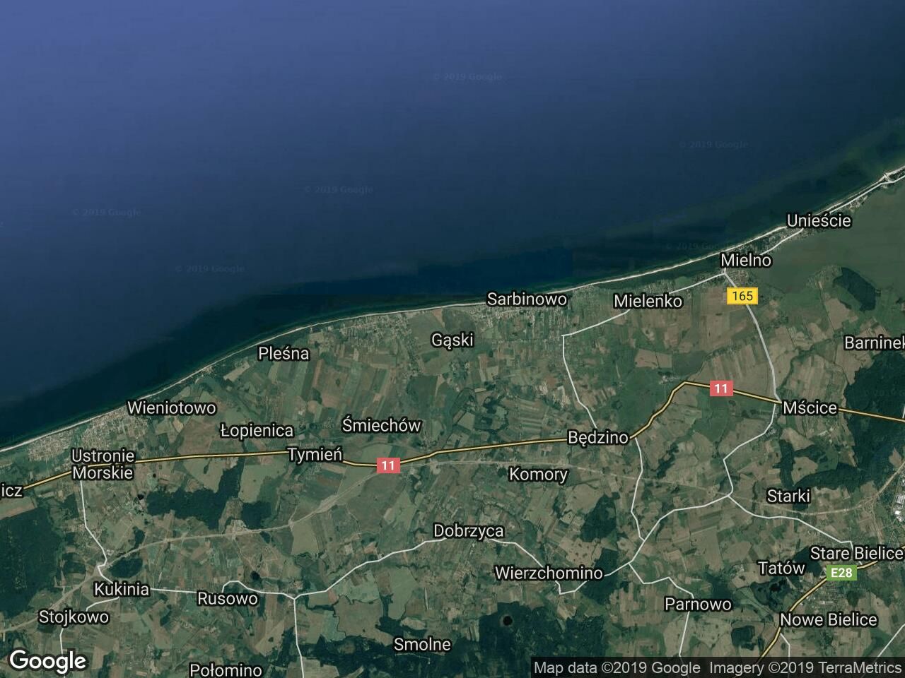 Działka rolna Gąski