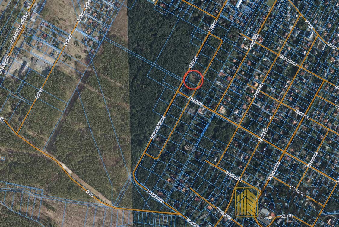 Działka budowlana Łomianki. Zdjęcie 9