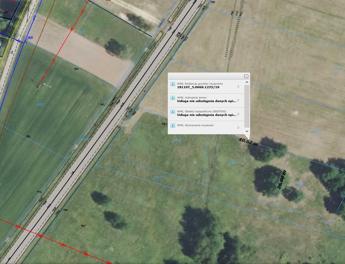 Działka budowlana Tuszyma. Zdjęcie 2