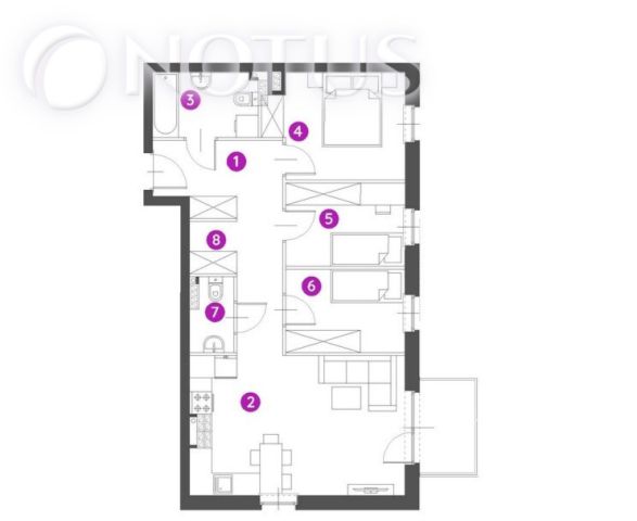 Mieszkanie 4-pokojowe Bielsko-Biała, ul. Sarni Stok. Zdjęcie 1