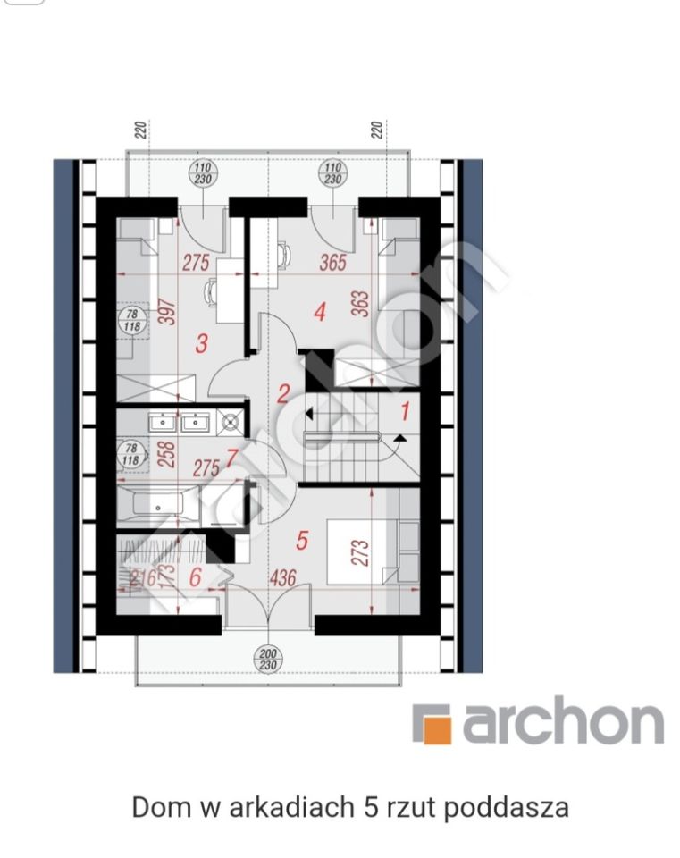 dom wolnostojący, 5 pokoi Gdów. Zdjęcie 13
