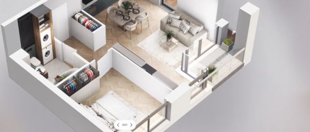 Mieszkanie 2-pokojowe Warszawa Mokotów, ul. Cybernetyki. Zdjęcie 14