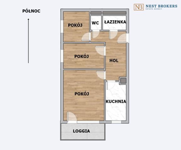 Mieszkanie 3-pokojowe Kraków Mistrzejowice, os. Piastów. Zdjęcie 1