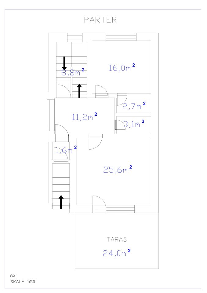 dom wolnostojący, 3 pokoje Częstochowa Raków, ul. Okrzei. Zdjęcie 4