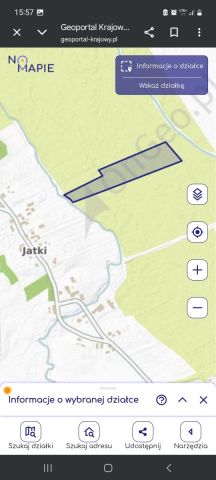 Działka rolna Jatki. Zdjęcie 1