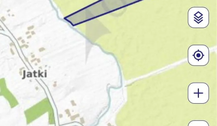 Działka rolna Jatki