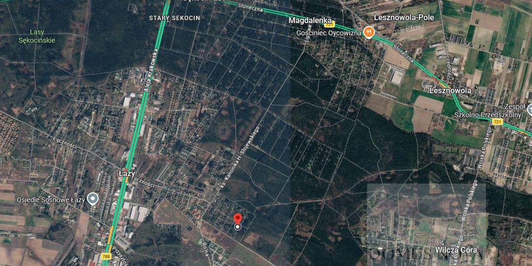 Działka budowlana Magdalenka, ul. Piaskowa. Zdjęcie 4