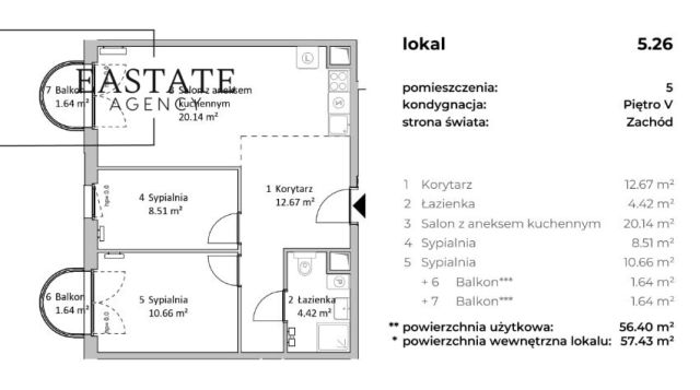 Mieszkanie 3-pokojowe Warszawa Wola, ul. Ignacego Prądzyńskiego. Zdjęcie 7
