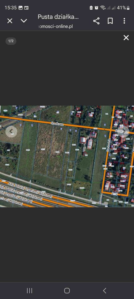 Działka budowlana Opacz-Kolonia, ul. Środkowa. Zdjęcie 2