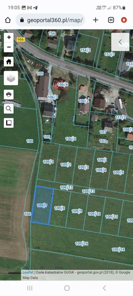 Działka budowlana Łapanów. Zdjęcie 2