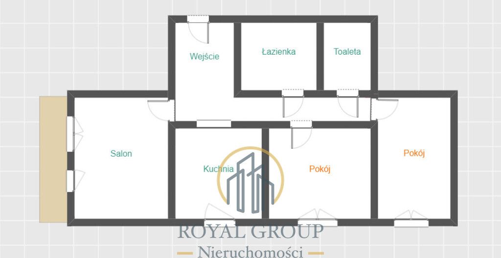 Mieszkanie 3-pokojowe Lublin Czuby, ul. Bursztynowa. Zdjęcie 17