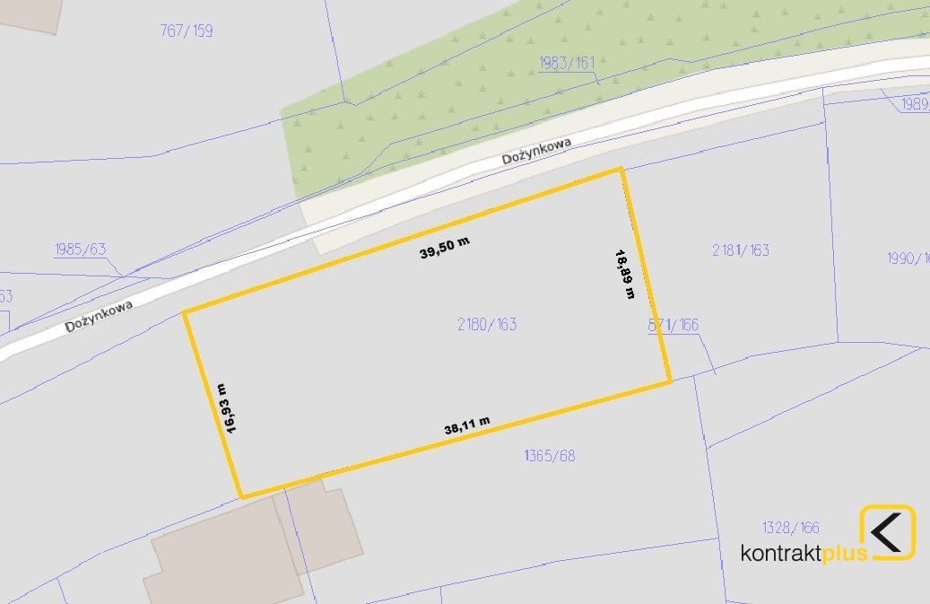 Działka budowlana Ruda Śląska Kochłowice, ul. Dożynkowa. Zdjęcie 2