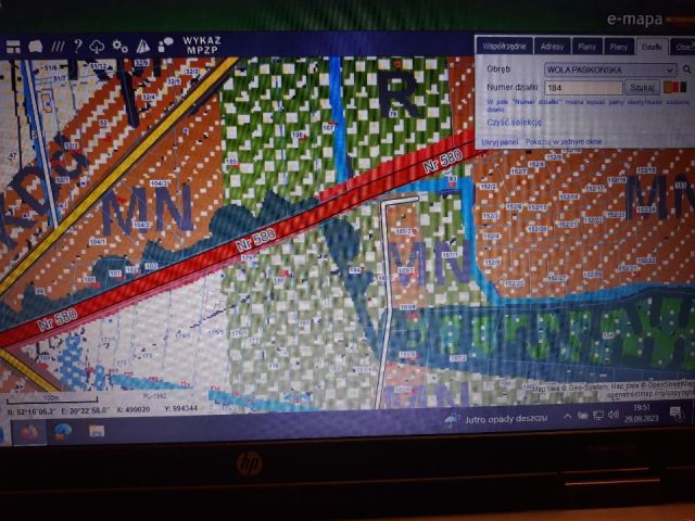 Działka rolna Wola Pasikońska. Zdjęcie 1