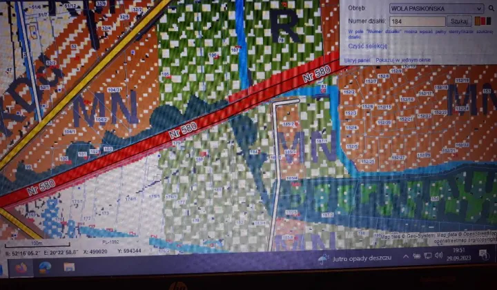 Działka rolna Wola Pasikońska