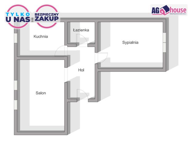 Mieszkanie 2-pokojowe Gdańsk Siedlce, ul. Skarpowa. Zdjęcie 9